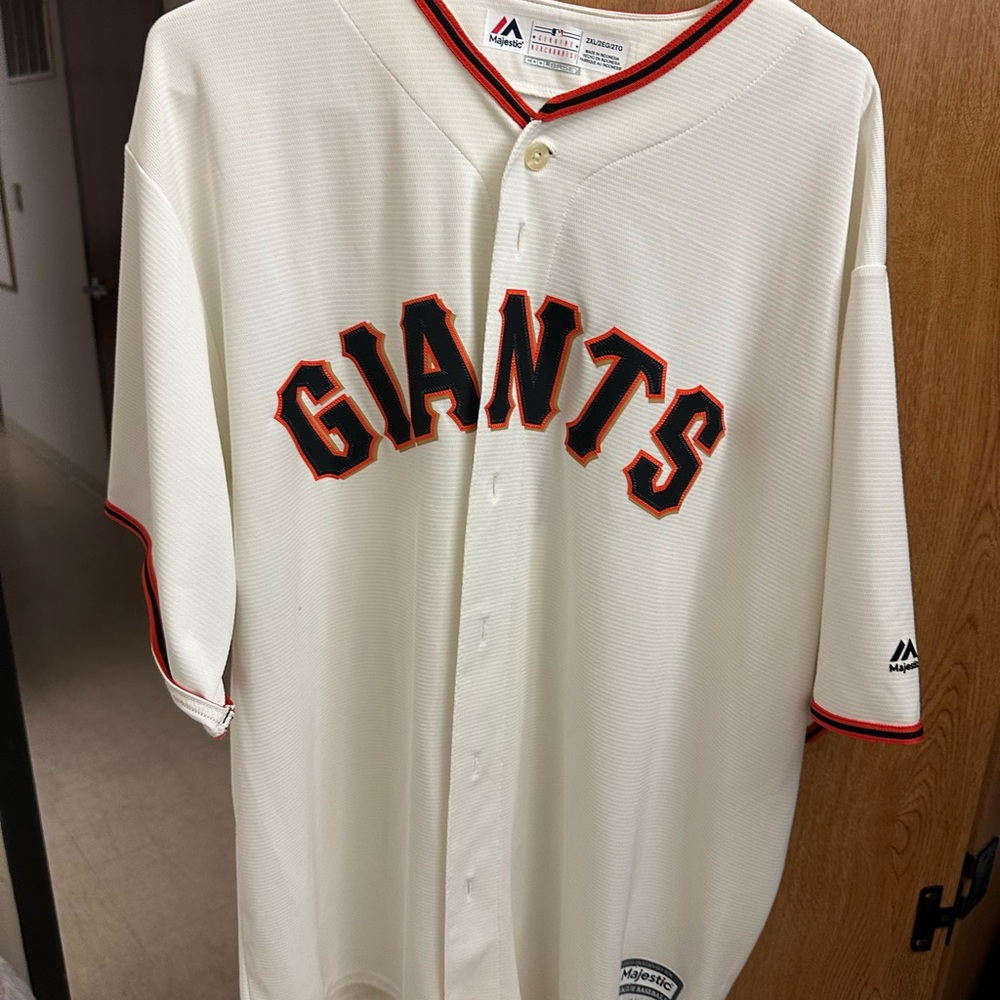 Majestic Jersey MLB San Francisco Giants Sz 52